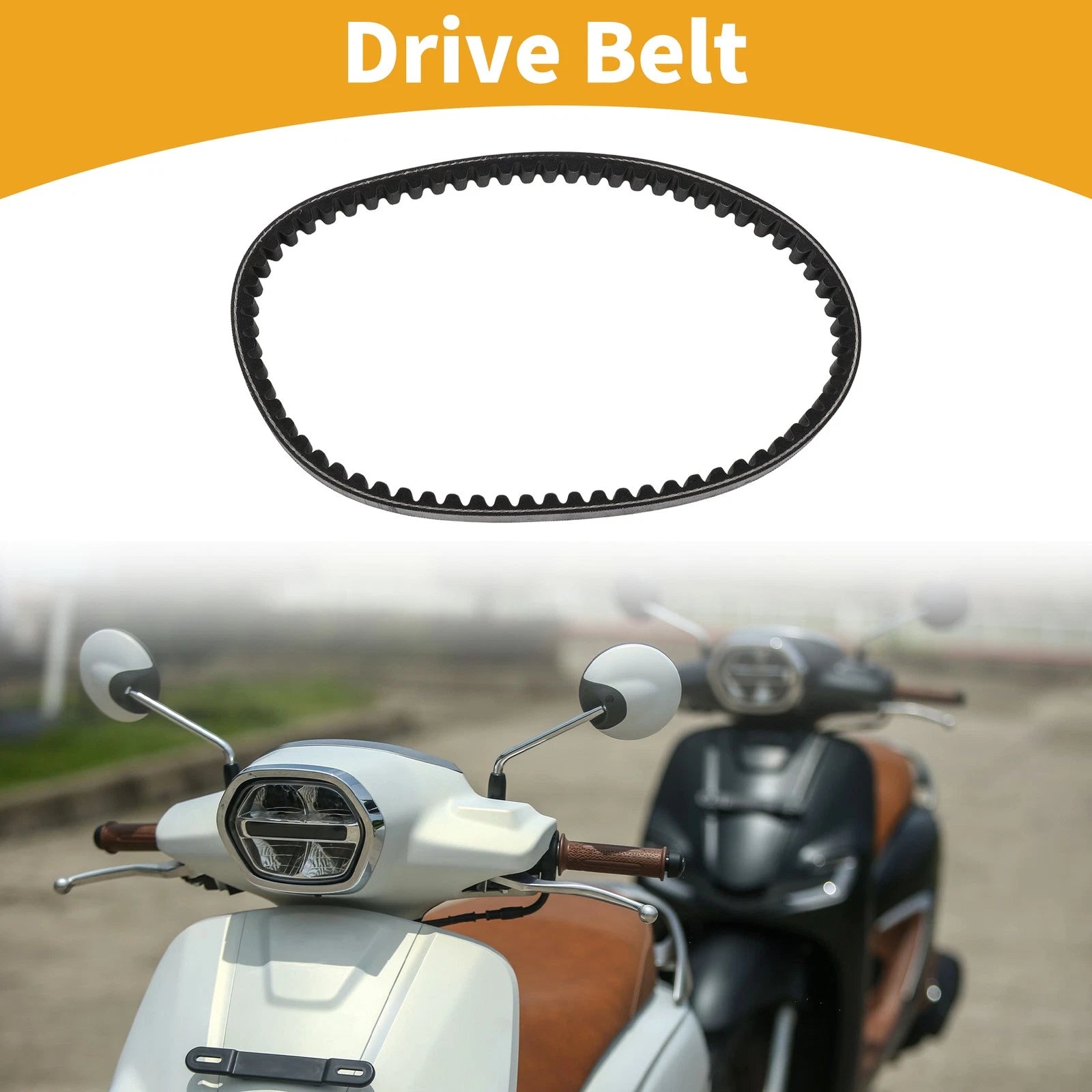 Drive Belt V-Belt Replacement for Honda Dio 50cc AF18E ZX Shadow (1988–2011)