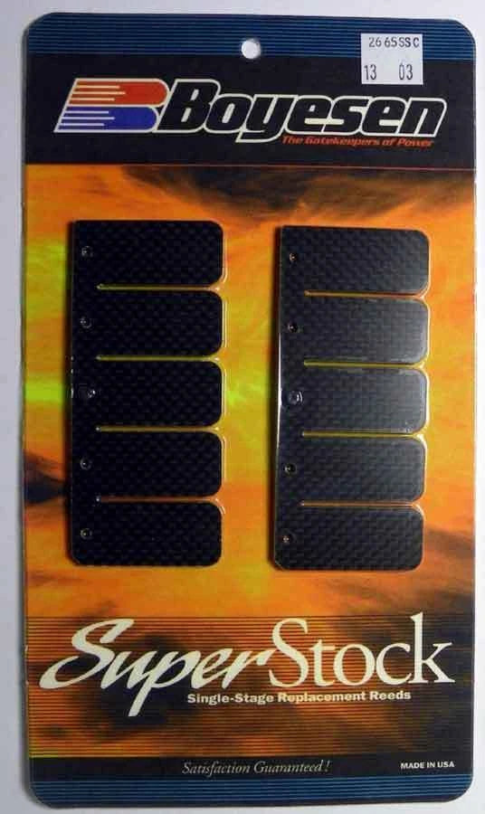 Boyesen Carbon Fiber Reeds for Mercury/Mariner 225-300 HP (1990–2023) - 2665SSC