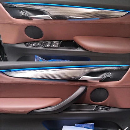 5D Carbon Fiber Pattern Trim Decals for BMW X5 F15 (2008–2018)