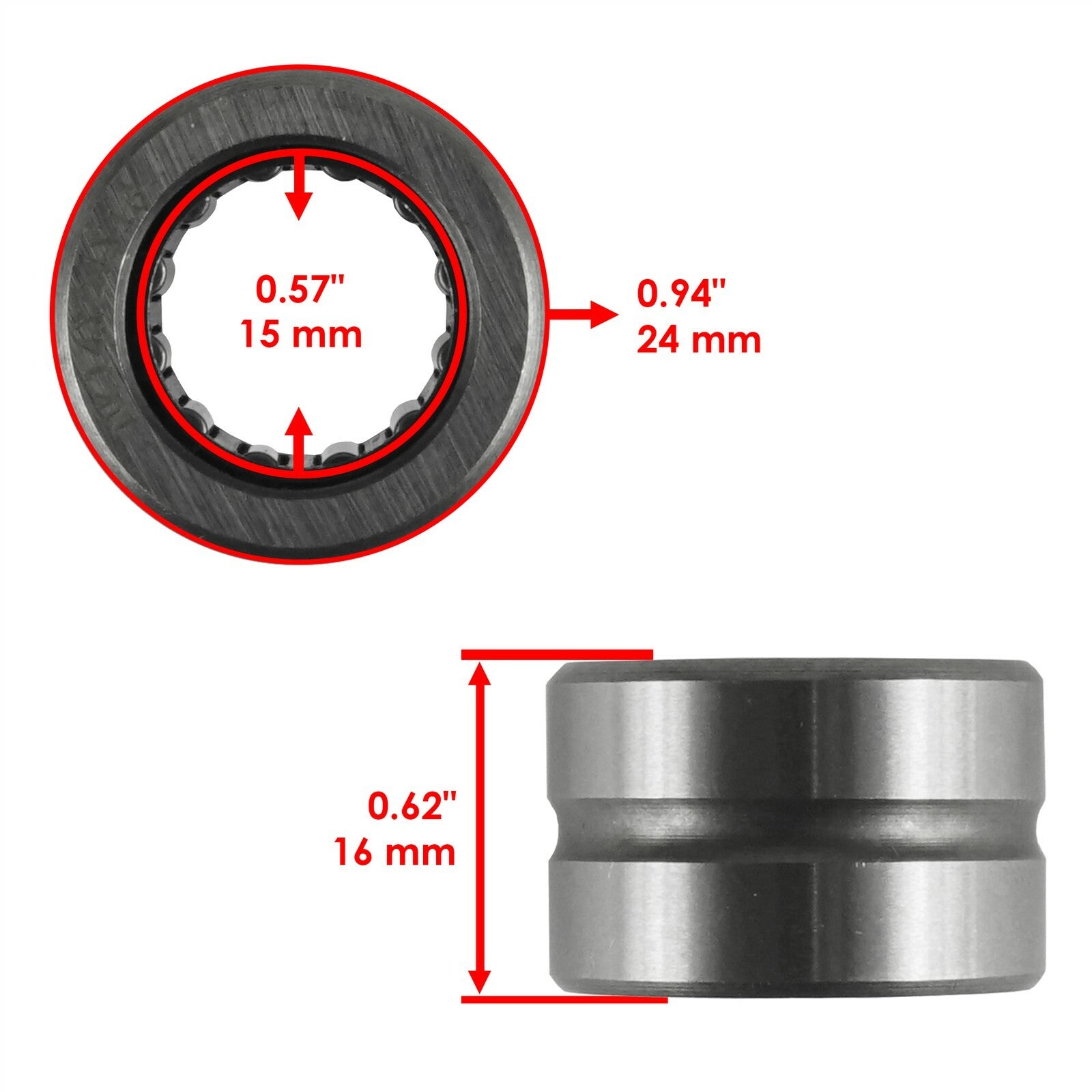 Needle Bearing Replacement for Honda Differential Pinion Gear (2012–2021)