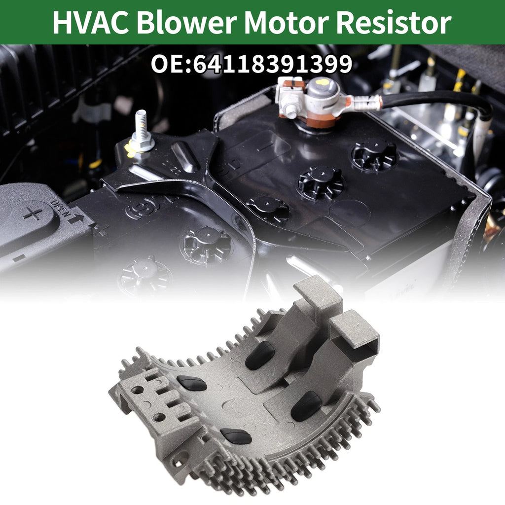 HVAC Blower Motor Resistor Replacement for BMW 740iL (1995–2001)