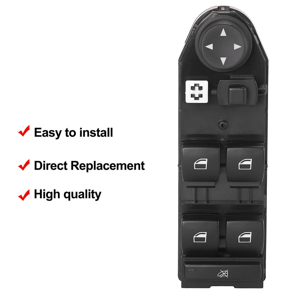 Power Window Master Switch Driver Side Replacement for BMW X3 (2005–2010)