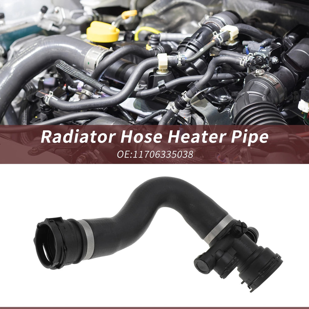 Upper Radiator Coolant Hose Replacement for BMW X3 2.5L 3.0L (2007–2010)