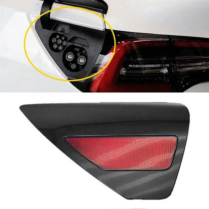 Left Driver Side Charge Door Reflector for Tesla Model 3 Y (2017–2023)