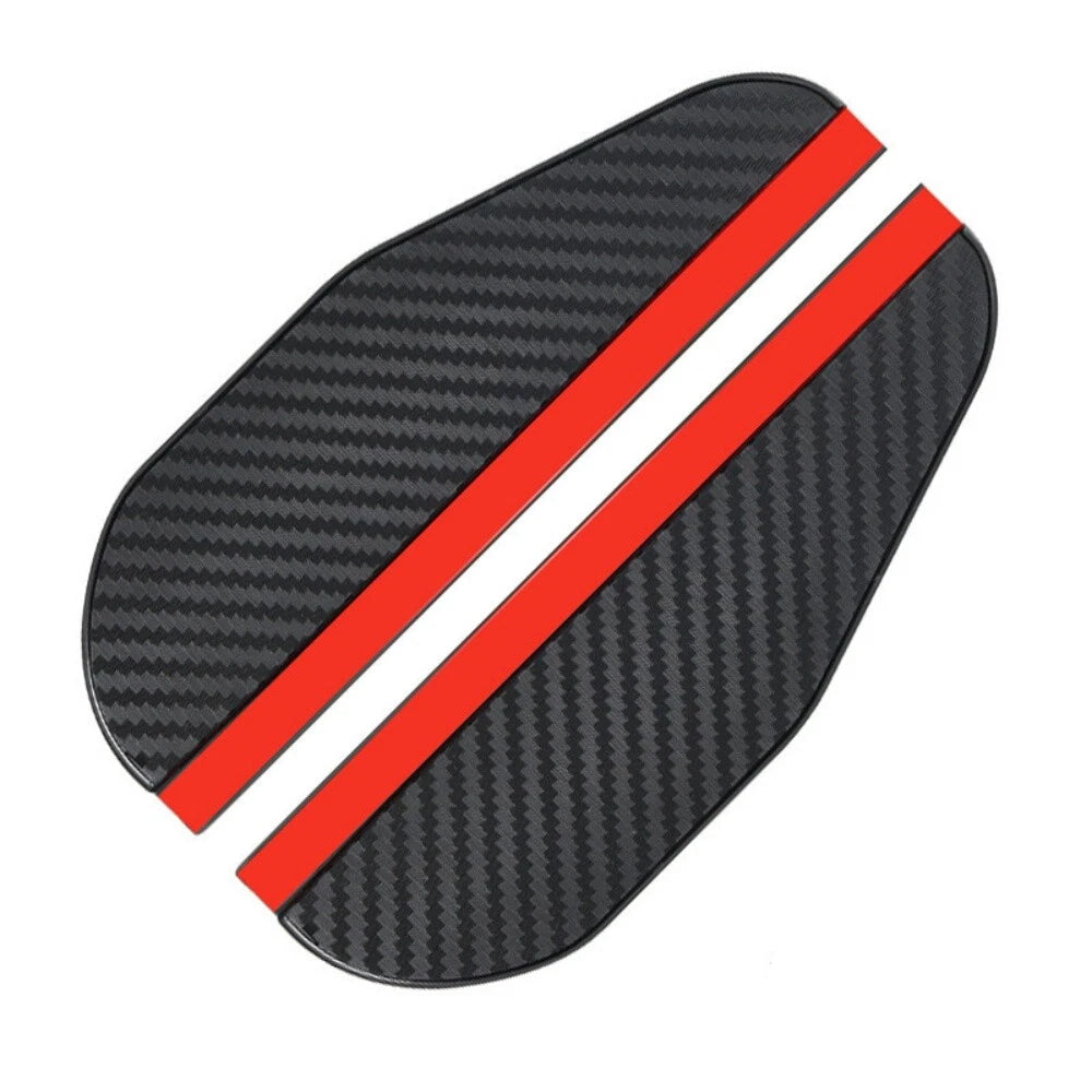 1 Pair Carbon Fiber Rearview Side Mirror Eyebrow Guard for Car