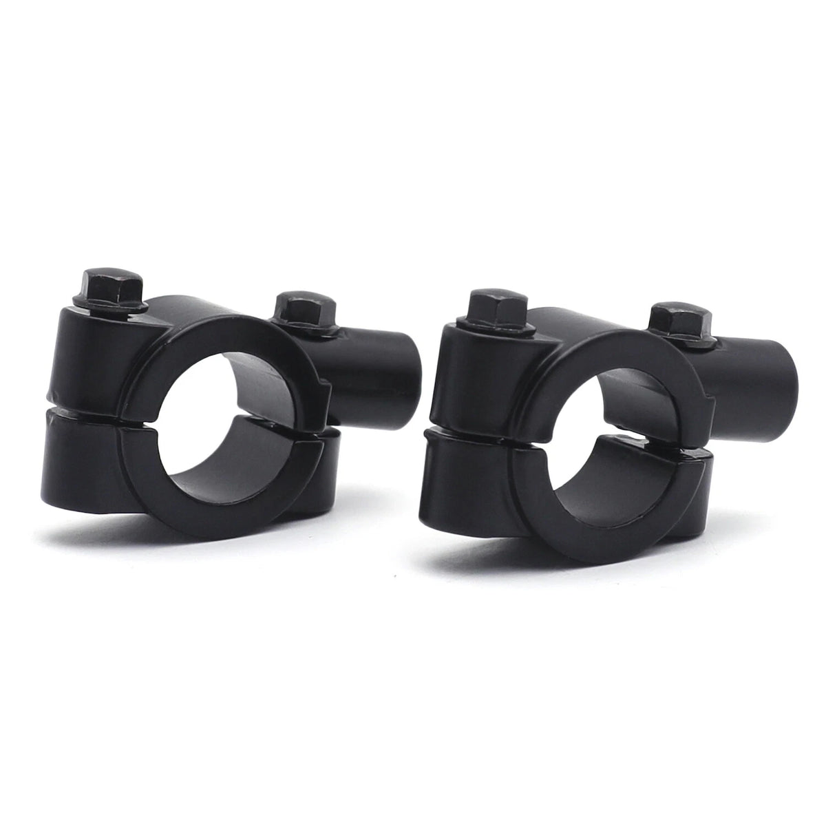 7/8" 22mm Motorcycle Handlebar Mirror Thread Mount Holder Clamp Adaptor