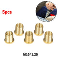 5Pc Gear Shift Knob Thread Adapter Nut Insert Kit for M12x1.25 Shift Knob