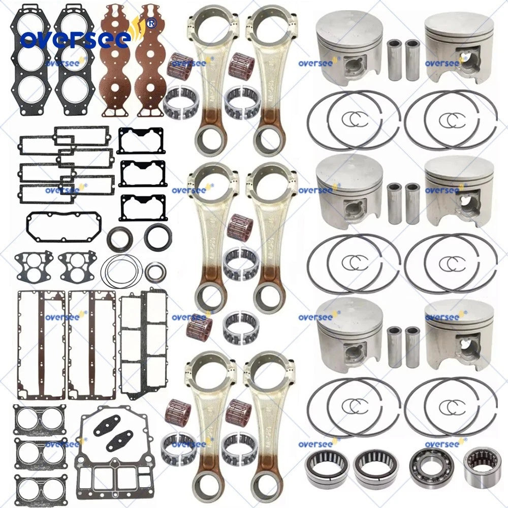 Crankshaft & Power Head Rebuild Kit STD W/Bearing for Yamaha P150TLRP (2000–2000)