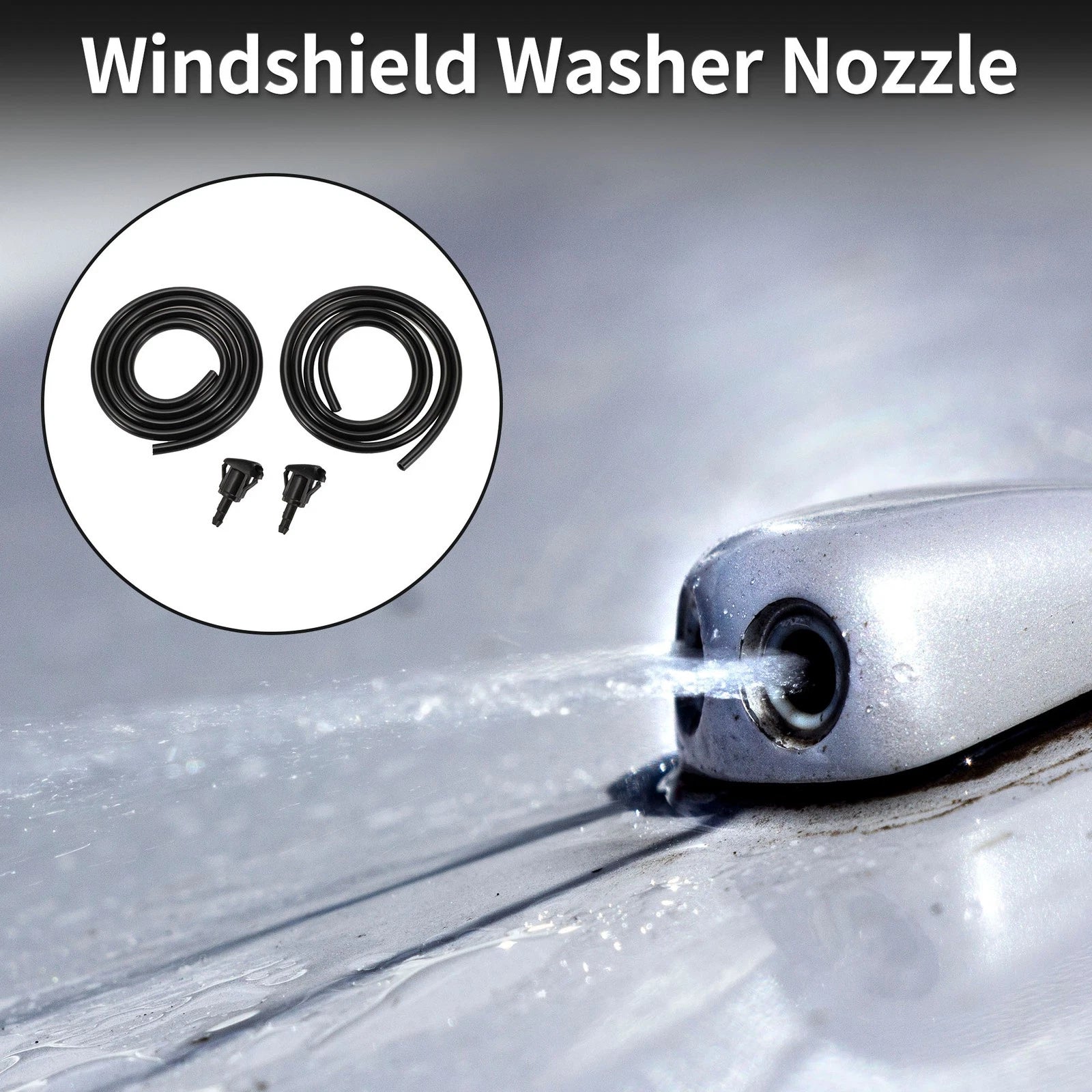 Washer Nozzle with Fluid Hose Replacement for Toyota Tacoma (2005–2010)