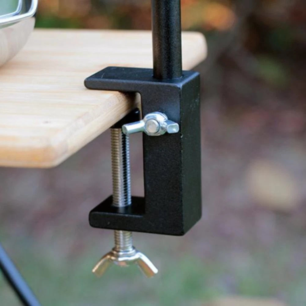 Folding Outdoor Lamp Stand for (120cm Tall, Aluminum Alloy)