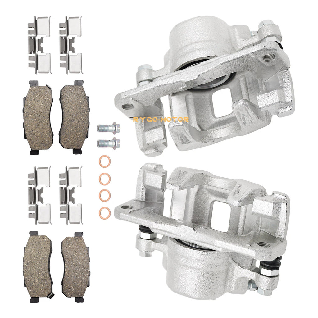 Front Brake Calipers & Pads for Honda Pioneer 500/700 (2014–2021)