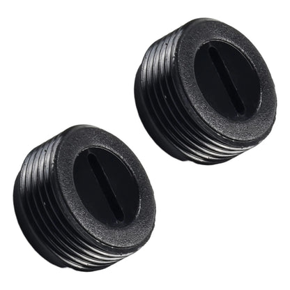 2Pcs Black Carbon Brush Holder Cap for Hand Drill