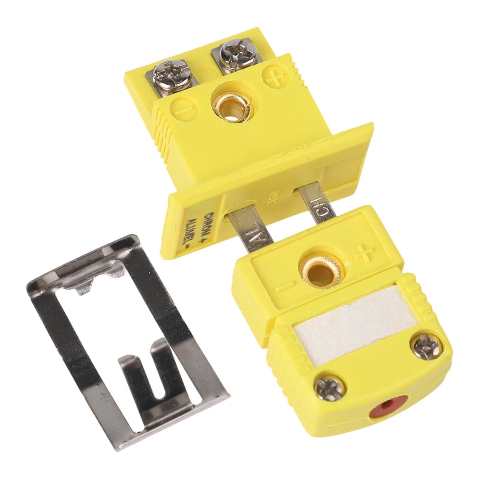 K Type Miniature Socket Connector for - Insulating Yellow Shell