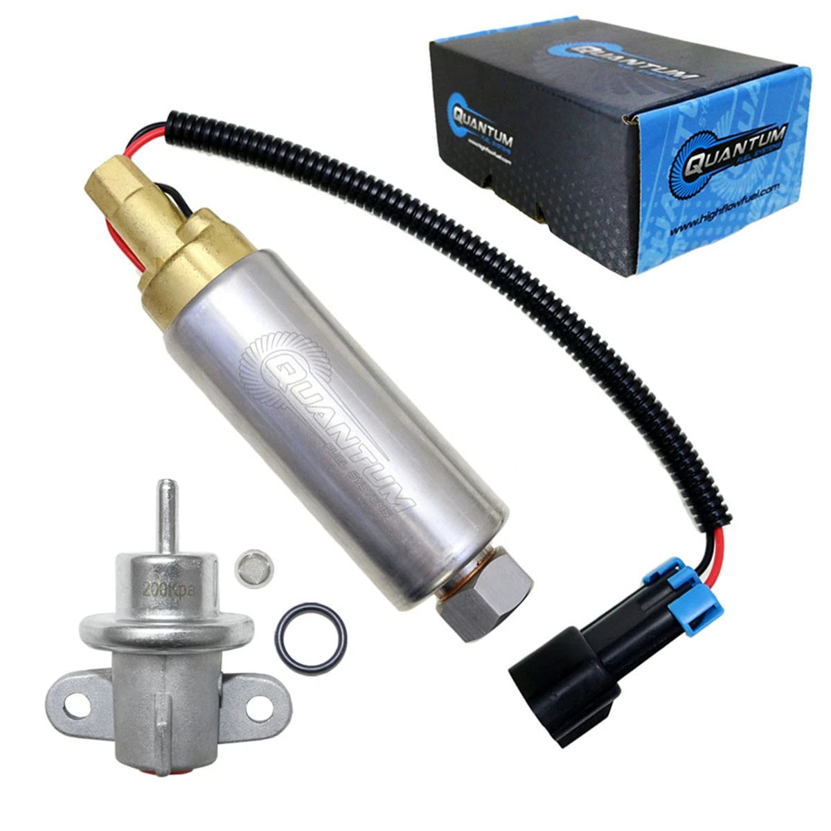 QFS Fuel Pump + Regulator for Mercury Mercruiser 454/502 (861156A1)