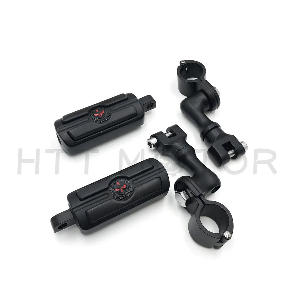 1 1/2" O-ring Crash Bar Engine Guard Footpeg for Universal (All Models)