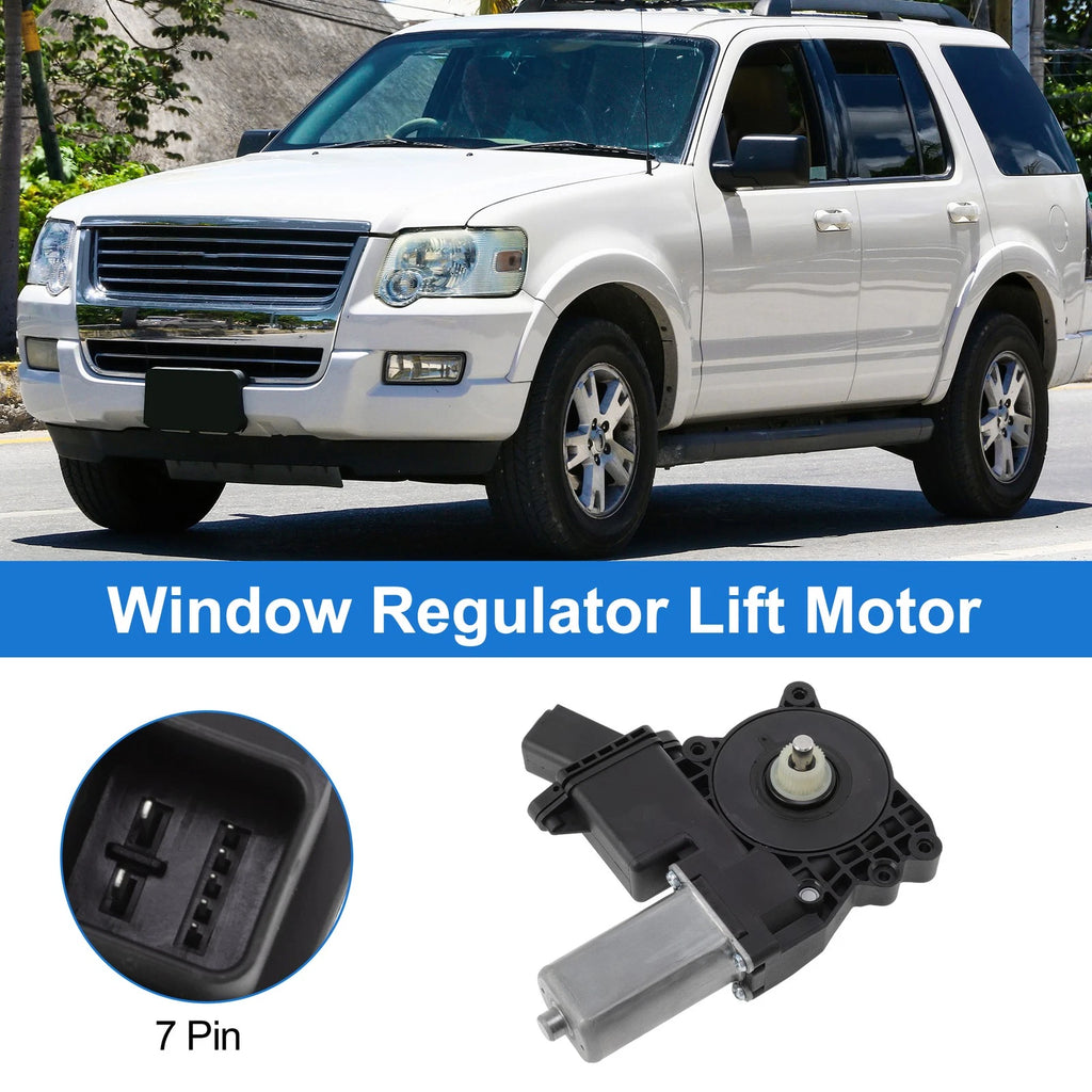 Left Front Power Window Regulator Lift Motor for Ford Explorer (2018)