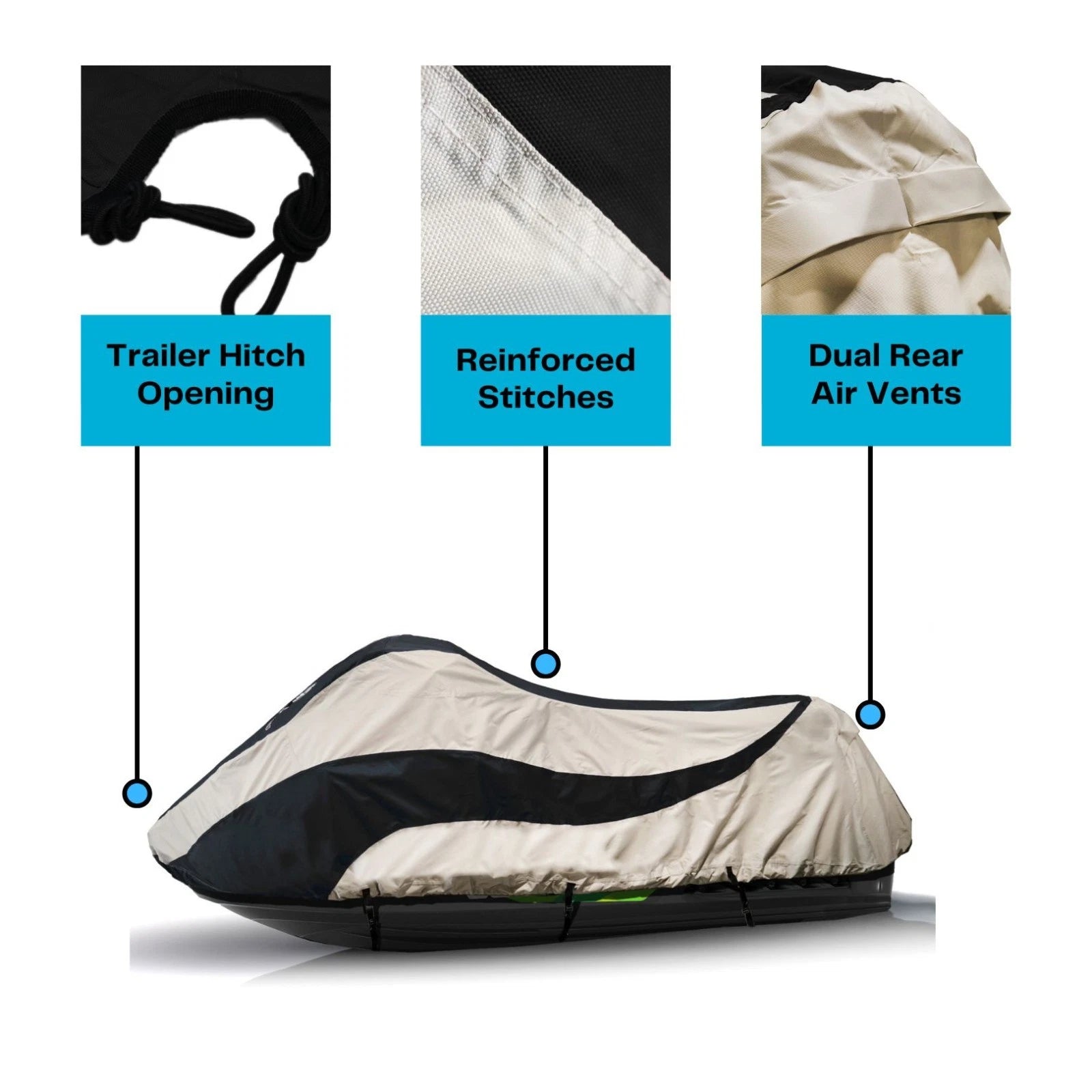Waterproof Trailerable Cover for Polaris Octane (2016–2018)