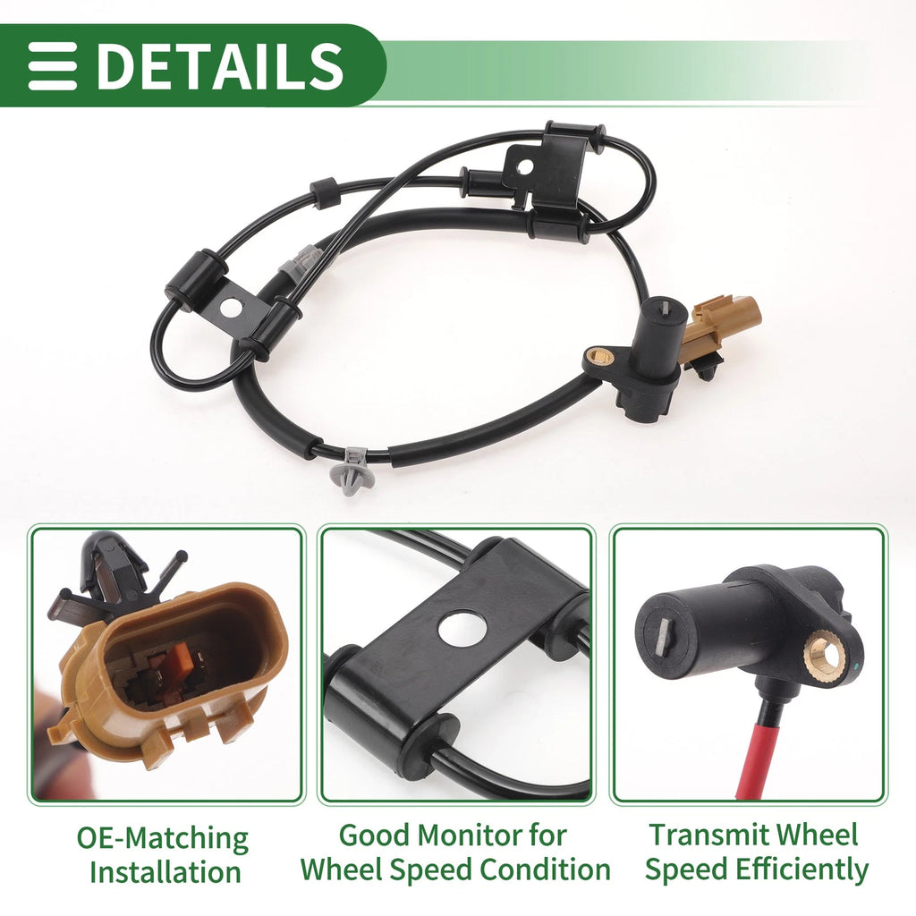 ABS Wheel Speed Sensor No. 956711E100 for Hyundai Accent (2005–2011)