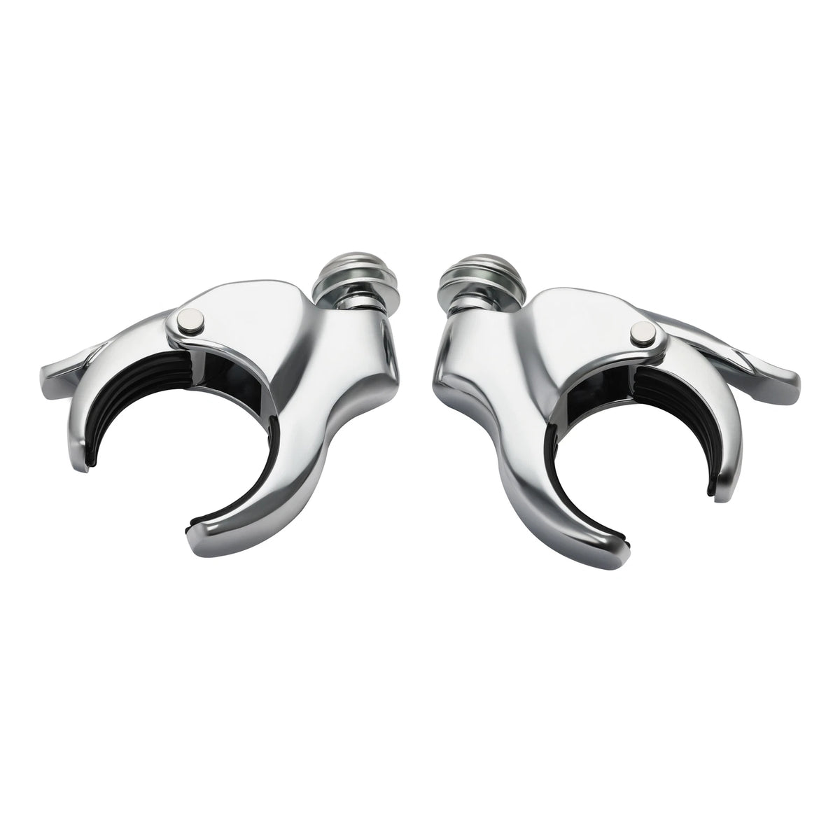 49mm Detachable Windshield Clamps for Harley Fat Bob FXDF (2018–2025)