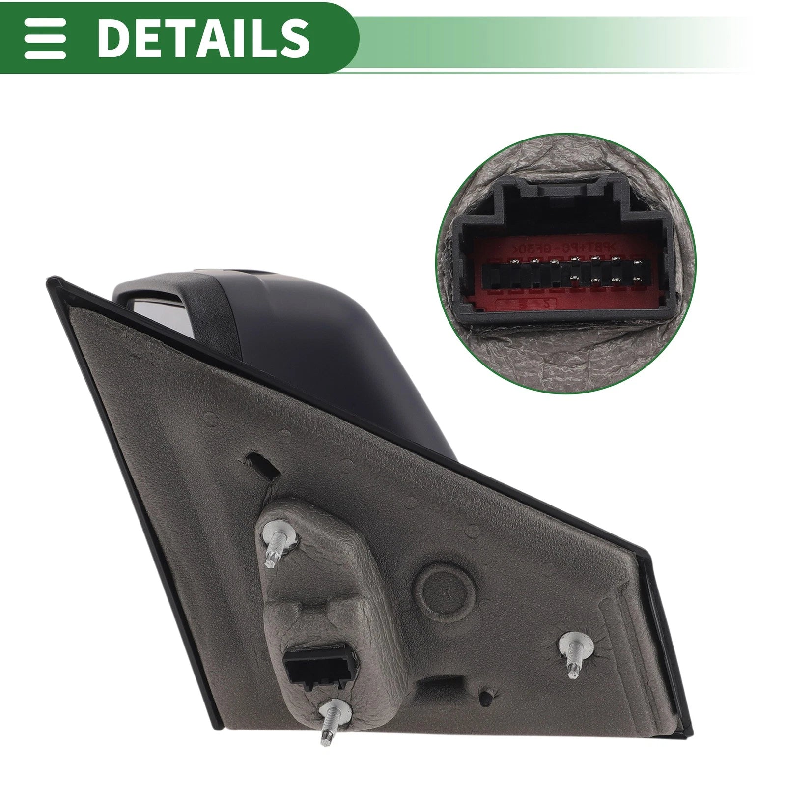 11 Pins Left Passenger Side Door Mirror for Ford Edge (2007–2011)