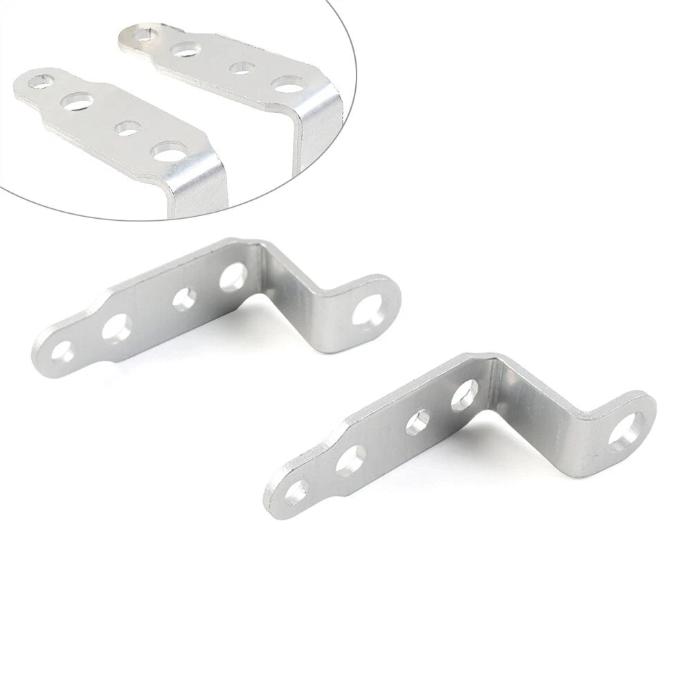 Headlight Rearview Mirror Bracket Extension Spotlight Bracket Universal Silver