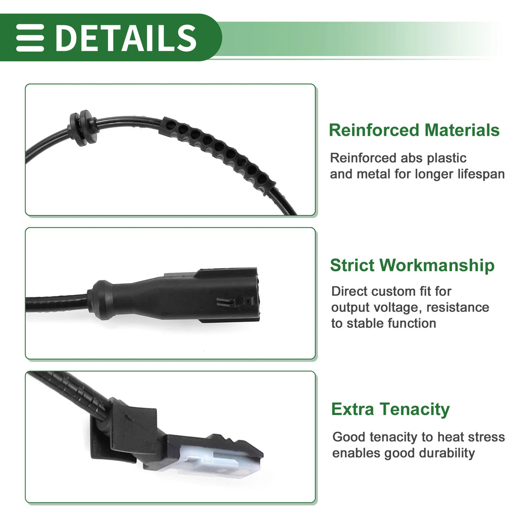 ABS Wheel Speed Sensor No. 479004190R for Renault Clio III (2005–2012)