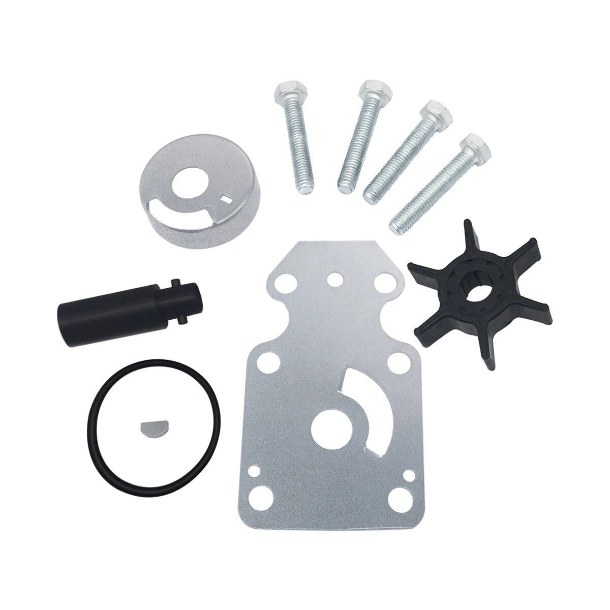 Water Pump Repair Kit for Yamaha 4 Stroke 6-9.9 HP Outboard (68T-W0078-00)
