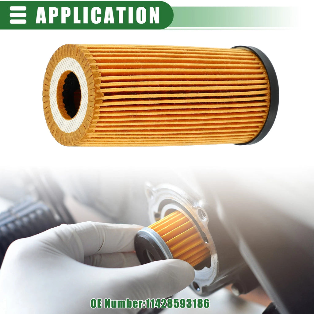 Engine Oil Filter and Fuel Filter Set Replacement for BMW X1 (2000–2022)