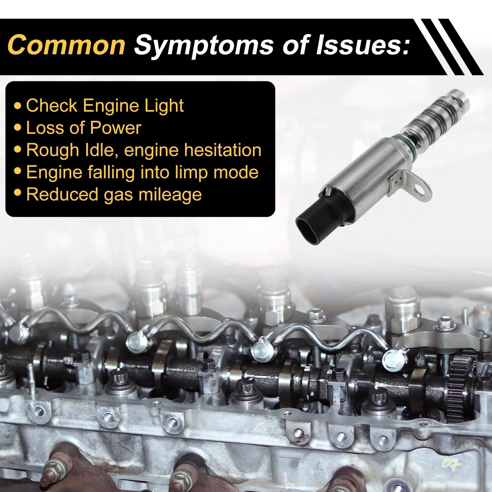 Engine Variable Valve Timing VVT Solenoid for Hyundai Elantra (2012–2016)