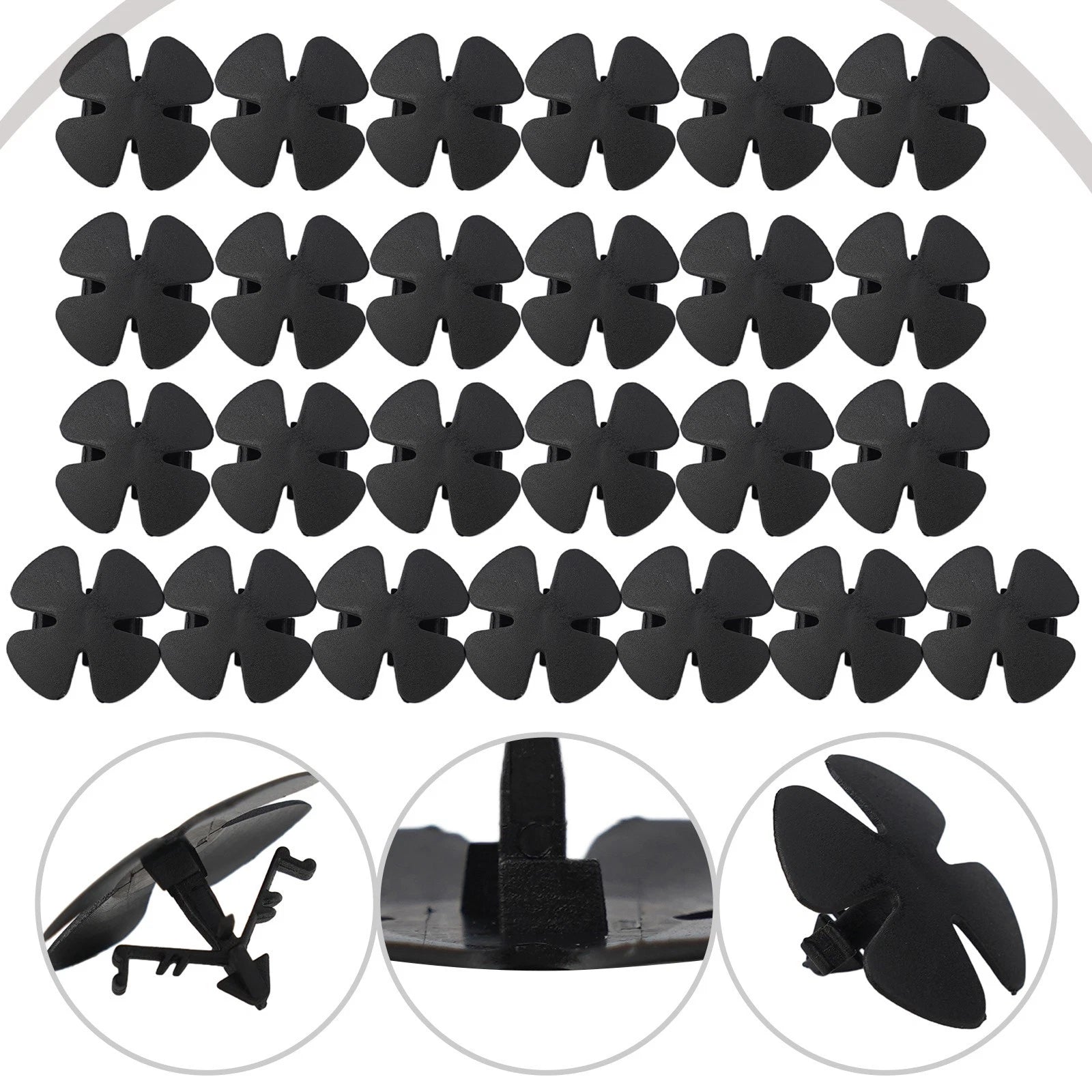 25 Pcs Hood Insulation Retainers for Civic (2012–2023) Clip Rivets Fastener