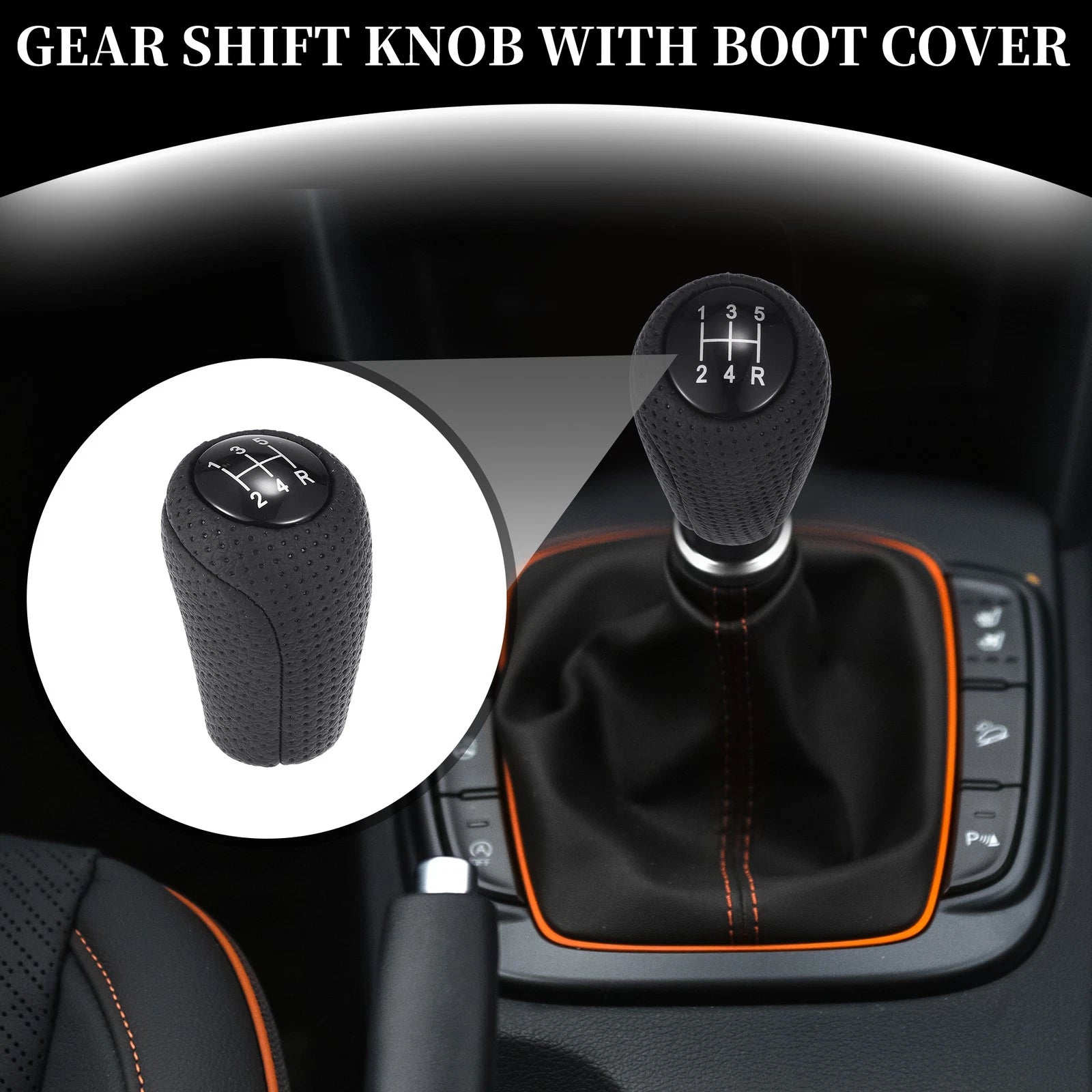 5 Speed Manual Gear Shift Knob Replacement for Mazda 626 (1993–2002)