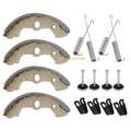 Front Brake Shoes W/ Pins Kit for Honda TRX400 Foreman/FourTrax Rancher (1995–2007)