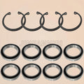 8PCS Wheel Spinners with Bearings & Rings for Dub Davin Small Size