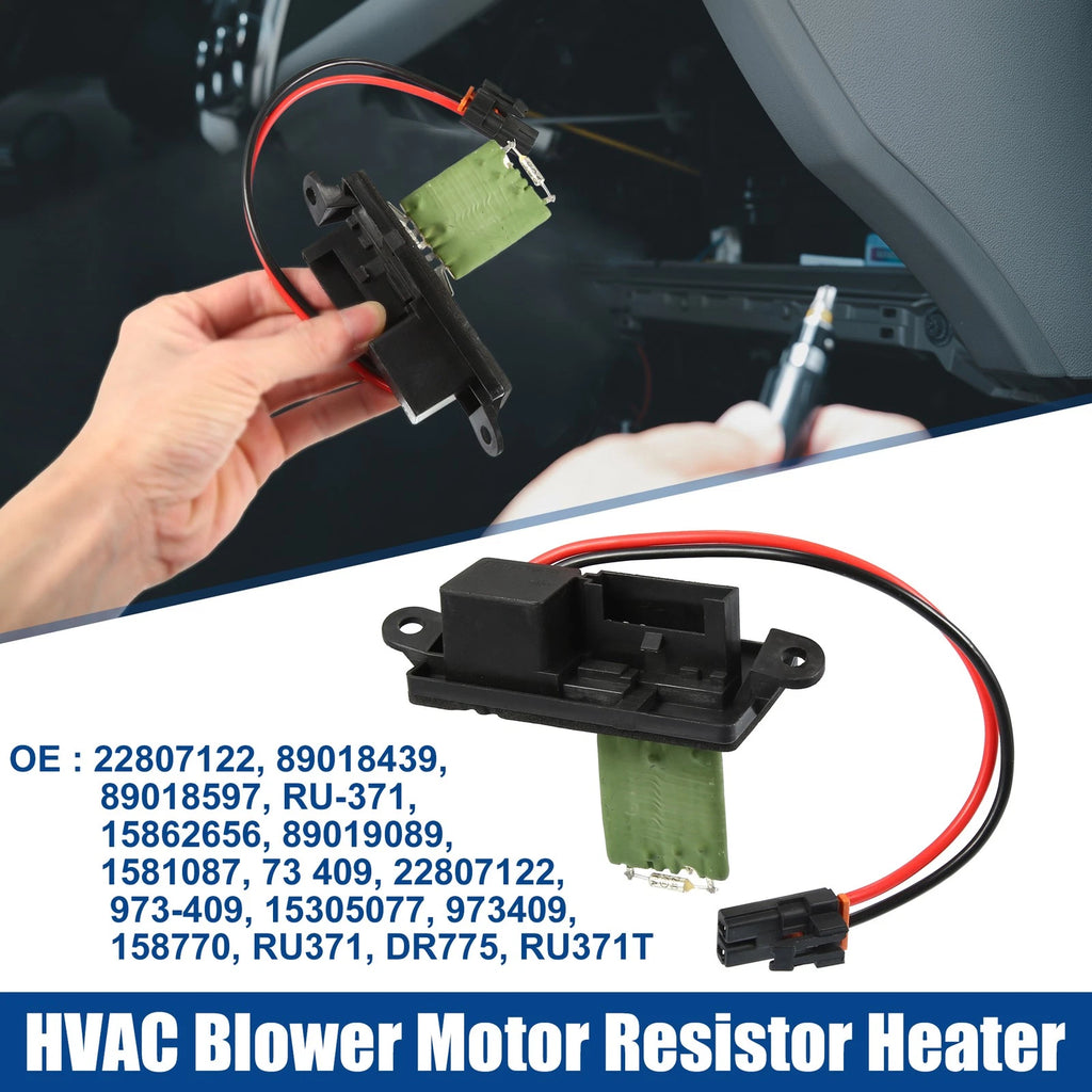 HVAC Blower Motor Resistor Heater Replacement for Chevrolet Silverado 1999-2006