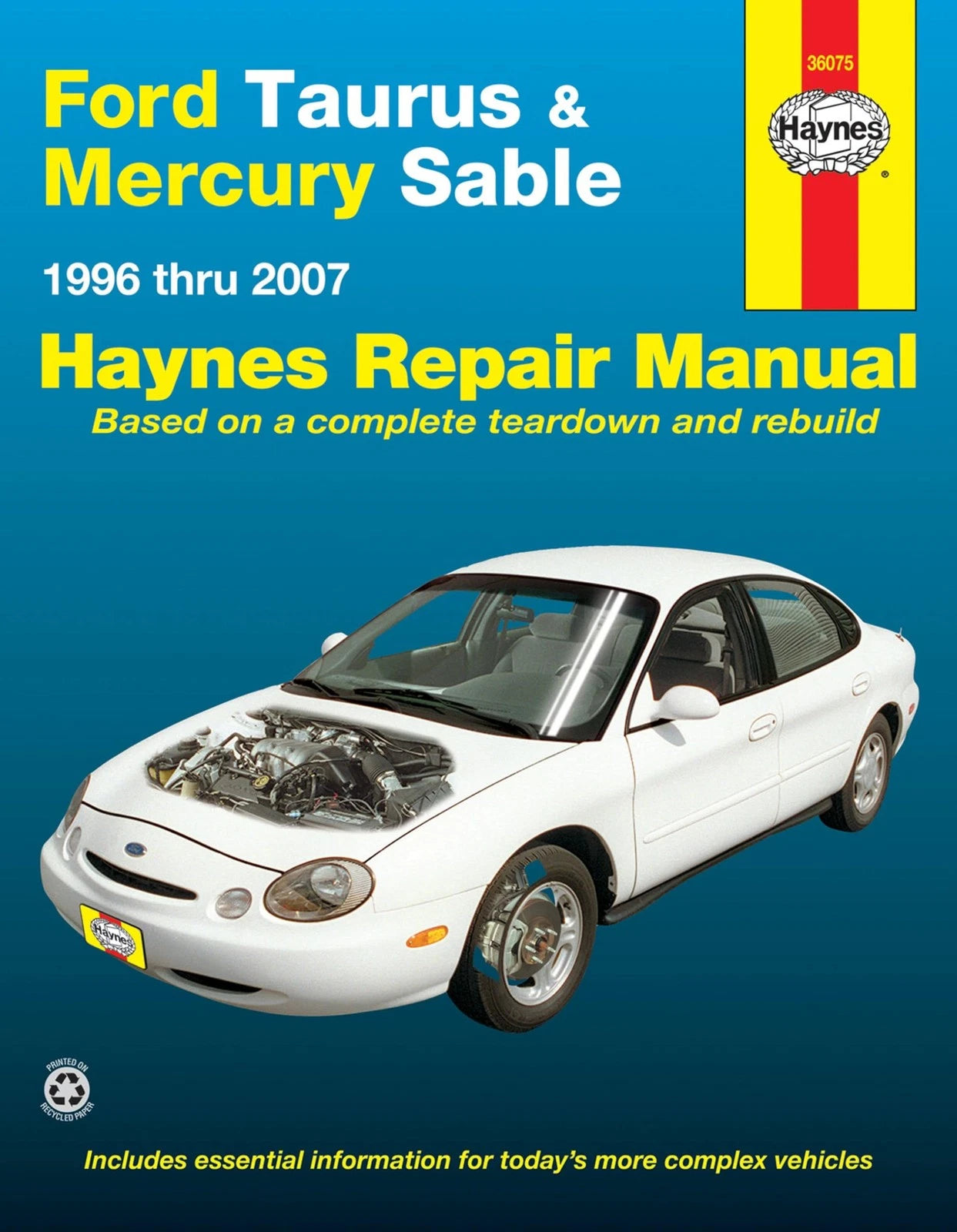 Repair Manual for Ford Taurus & Mercury Sable (1996–2007)