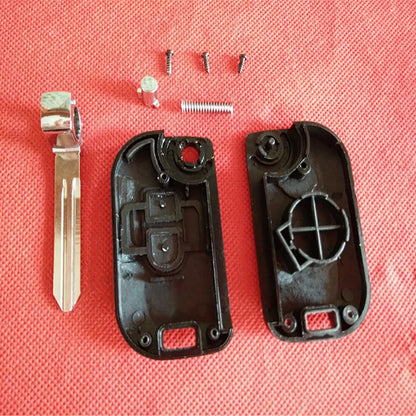 Remote Control Key Housing Shell 2 Button for Nissan Qashqai 350Z X-Trail Almera (2000–2023)