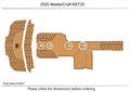 EVA Foam Faux Teak Deck Floor for Mastercraft NXT20 (2020)