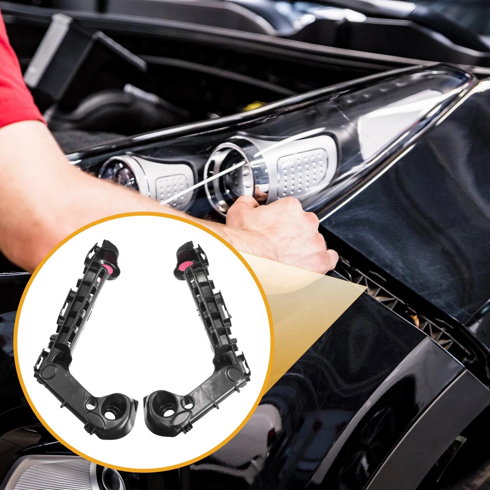 Front Left Bumper Support Bracket Replacement for Toyota Corolla 2019–2024