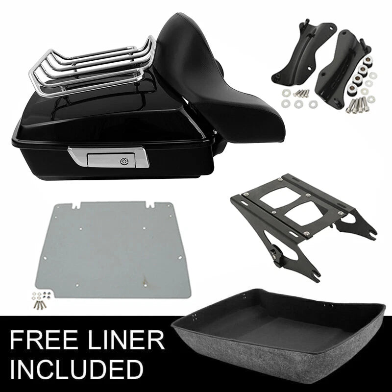 Trunk Pad Rack Mount Docking Kit for Harley Road Glide (2014–2026)