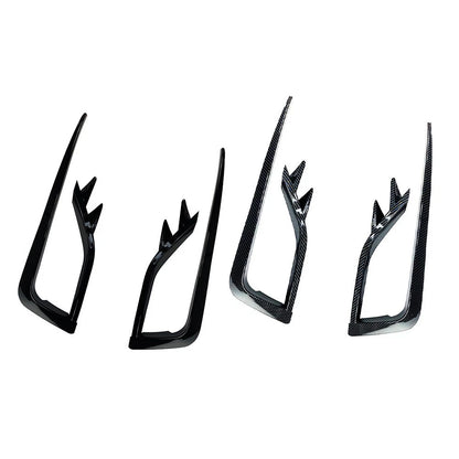 Fog Light Cover Set for Golf MK7.5 (2017–2019) Carbon Style ABS