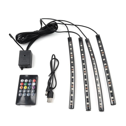 RGB Remote Control Foot Lamp for Universal Use (2010–2023)