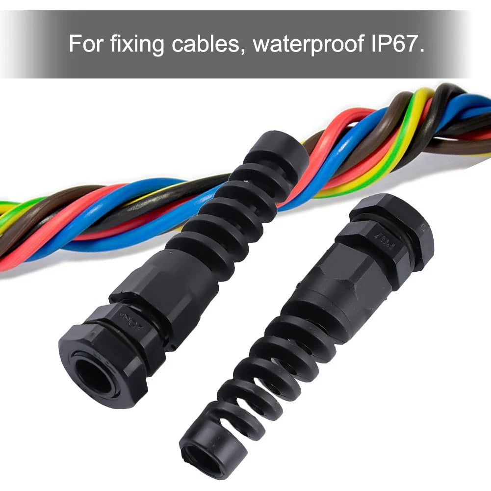 Nylon Cable Glands for Protecting Cables (2X)