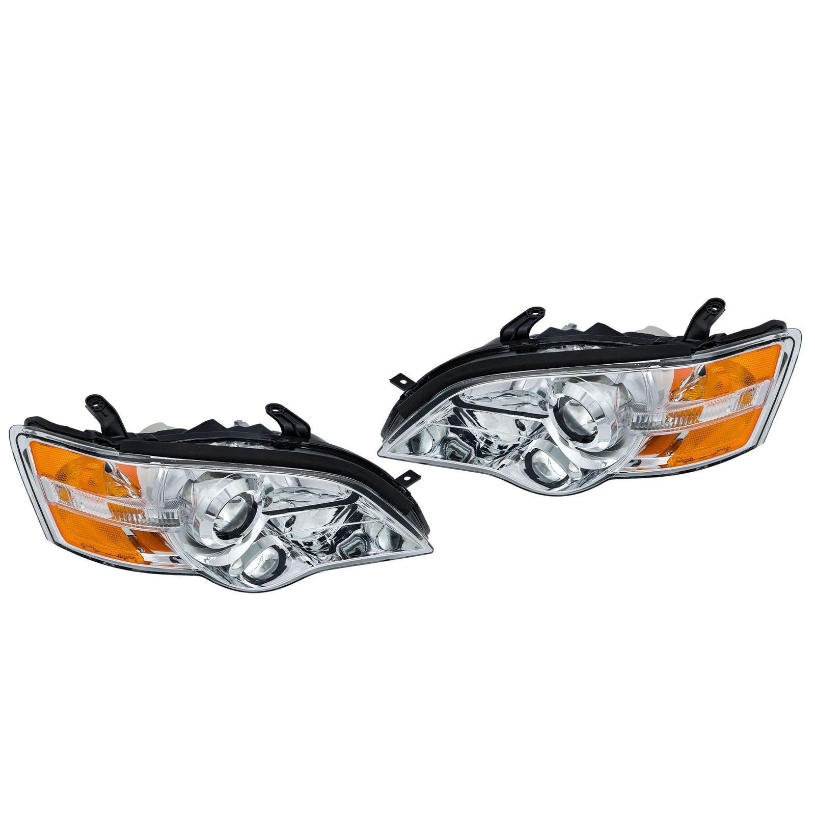 Headlight Set for Subaru Legacy Outback (2006–2007) Driver + Passenger Halogen