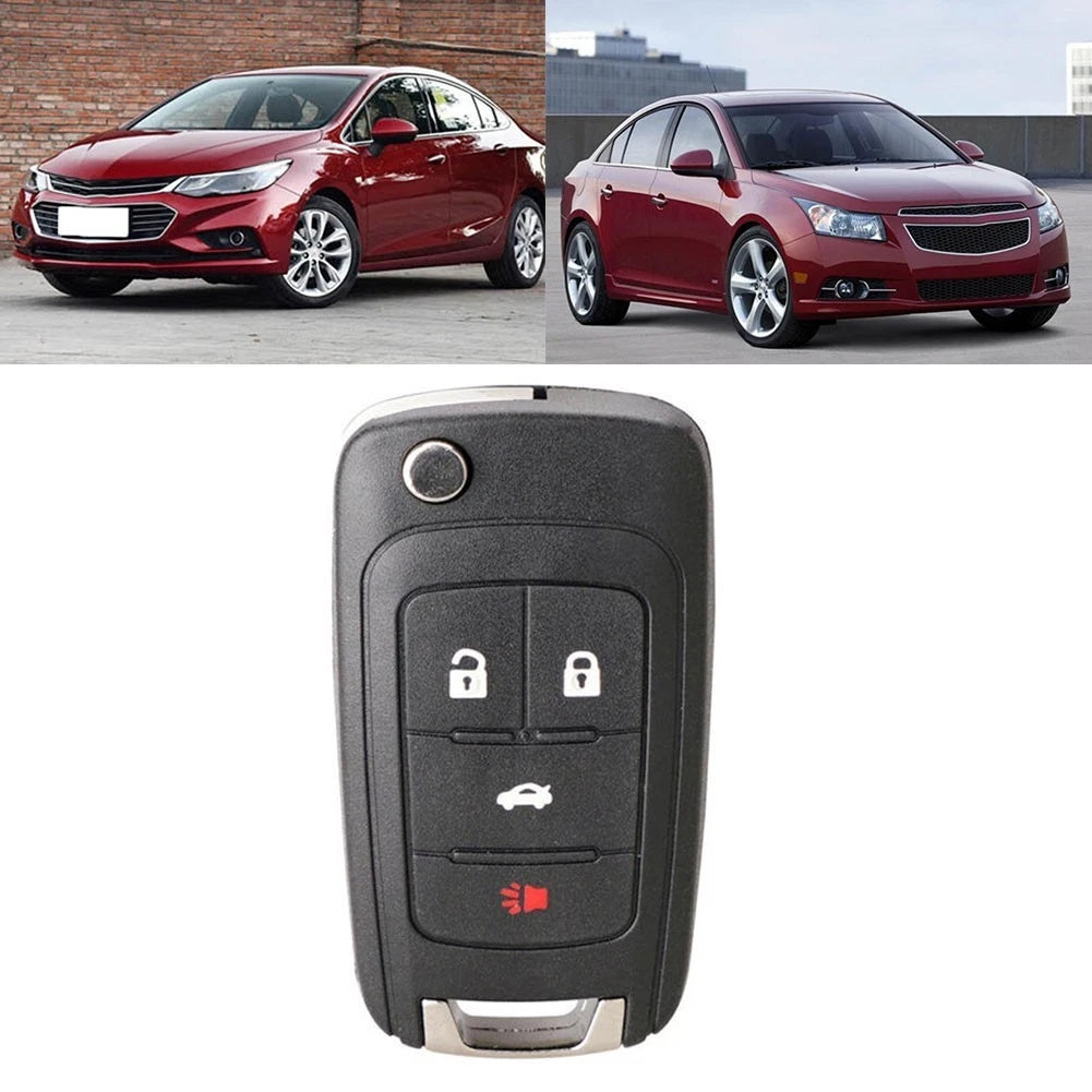 Key Shell for Car (Flip Folding, 4 Button)