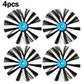 Set of 4 Side Brushes for Bissell SpinWave 3115 EV675 (Compatible)