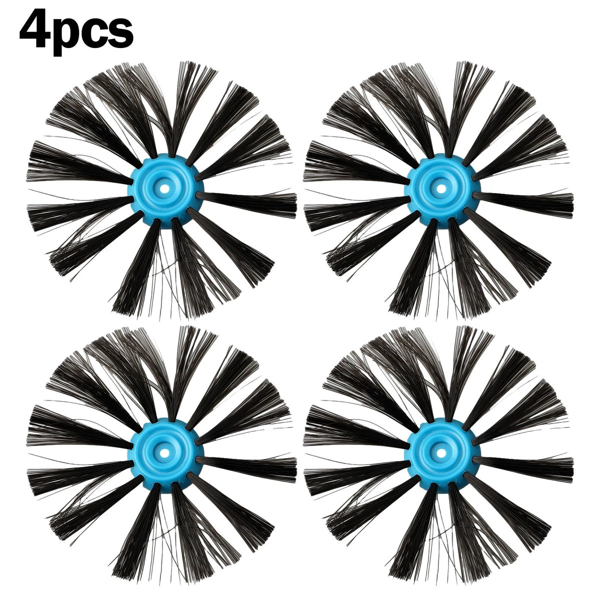 Set of 4 Side Brushes for Bissell SpinWave 3115 EV675 (Compatible)