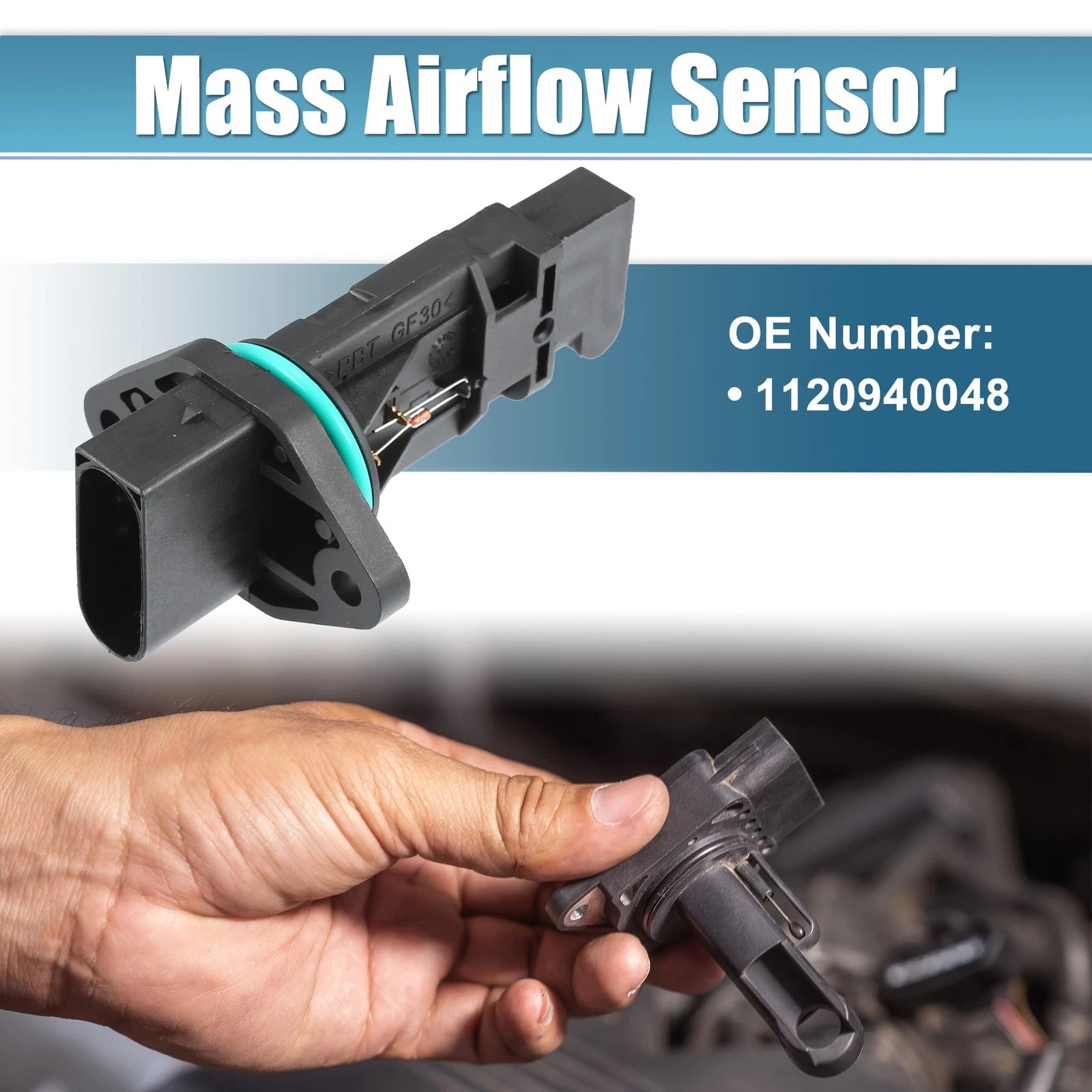 Mass Air Flow Sensor Meter Replacement for Mercedes-Benz E320 (1998–2005)