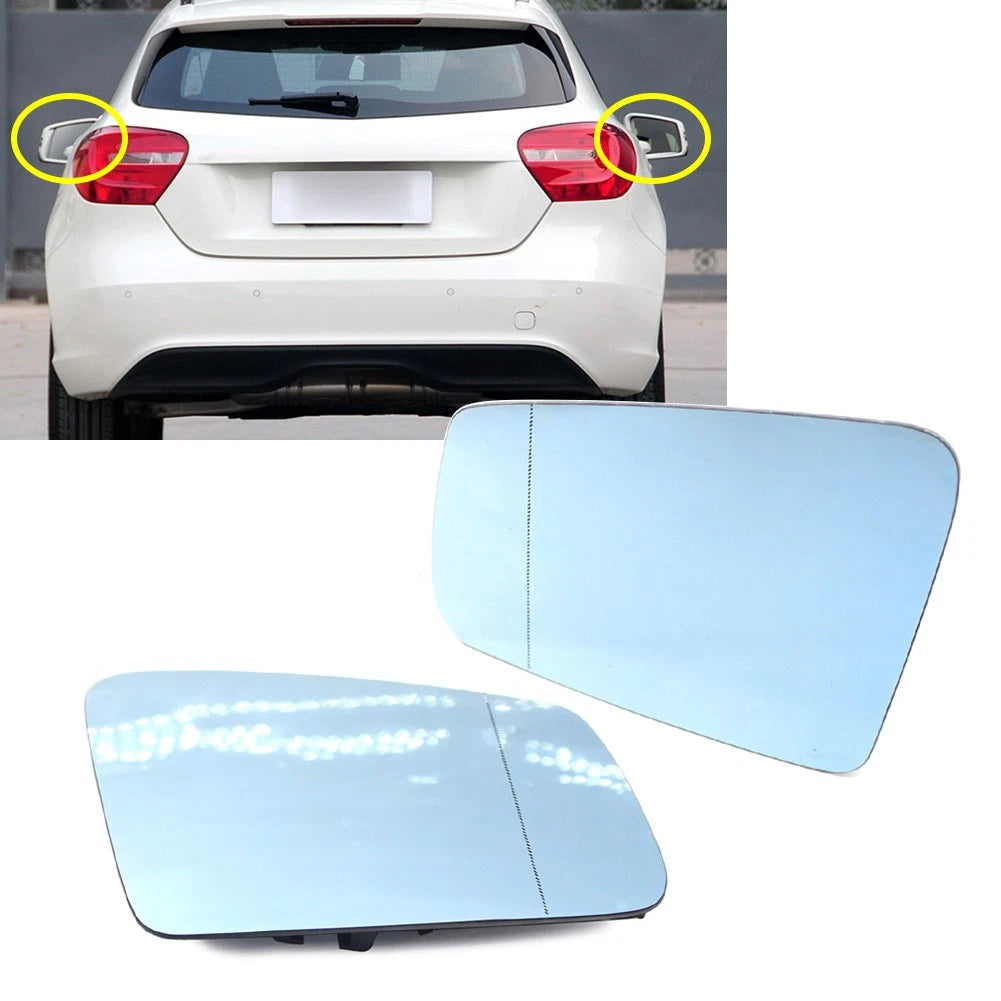 Rearview Mirror Glass for Mercedes Benz C E S GLK CL CLS Class (W204 W212 W221)