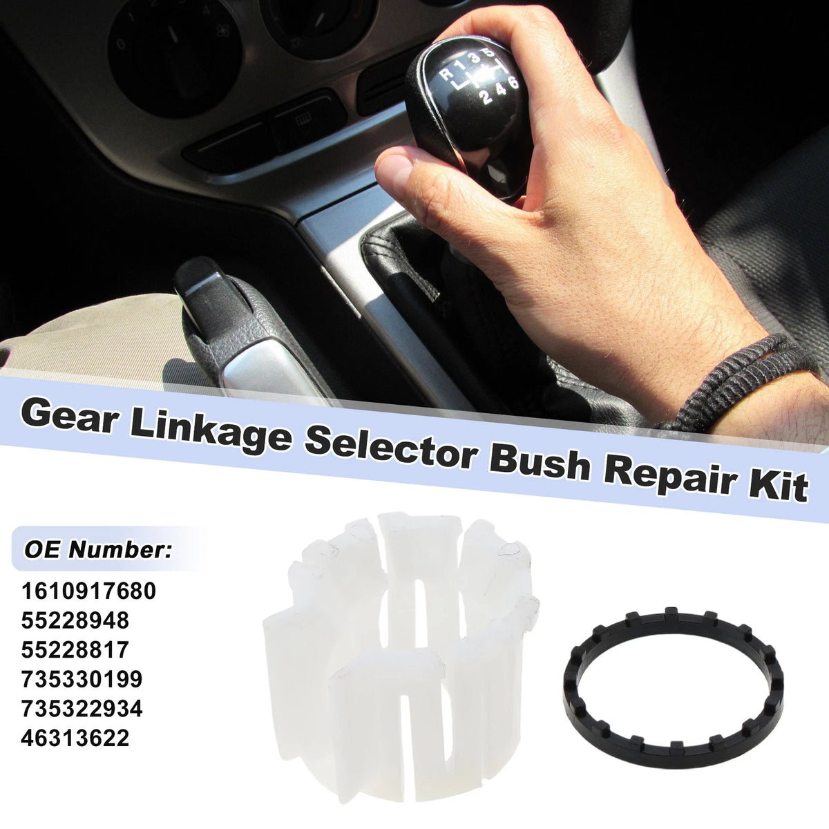 Gear Linkage Selector Bush Repair Kit for Citroen Nemo (2007–2018) No.1610917680