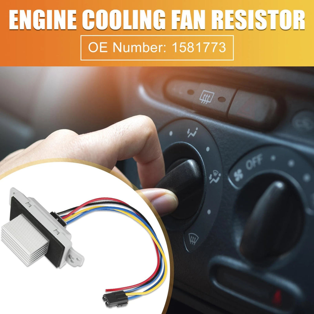 Engine Cooling Fan Resistor Kit for Chevrolet Silverado Tahoe (1999–2007)